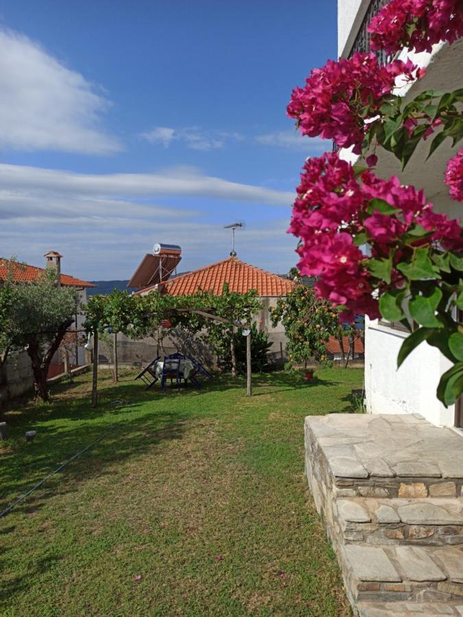 Dora'S House Comfortable Apartment With A Yard And View Pirgadíkia Kültér fotó